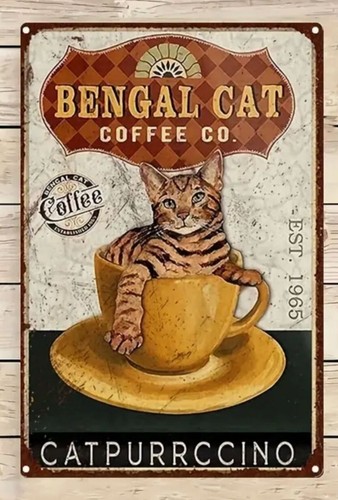 Coffee Tea And Company - Bengal Cat Coffee Company Catpurrccino Ginger