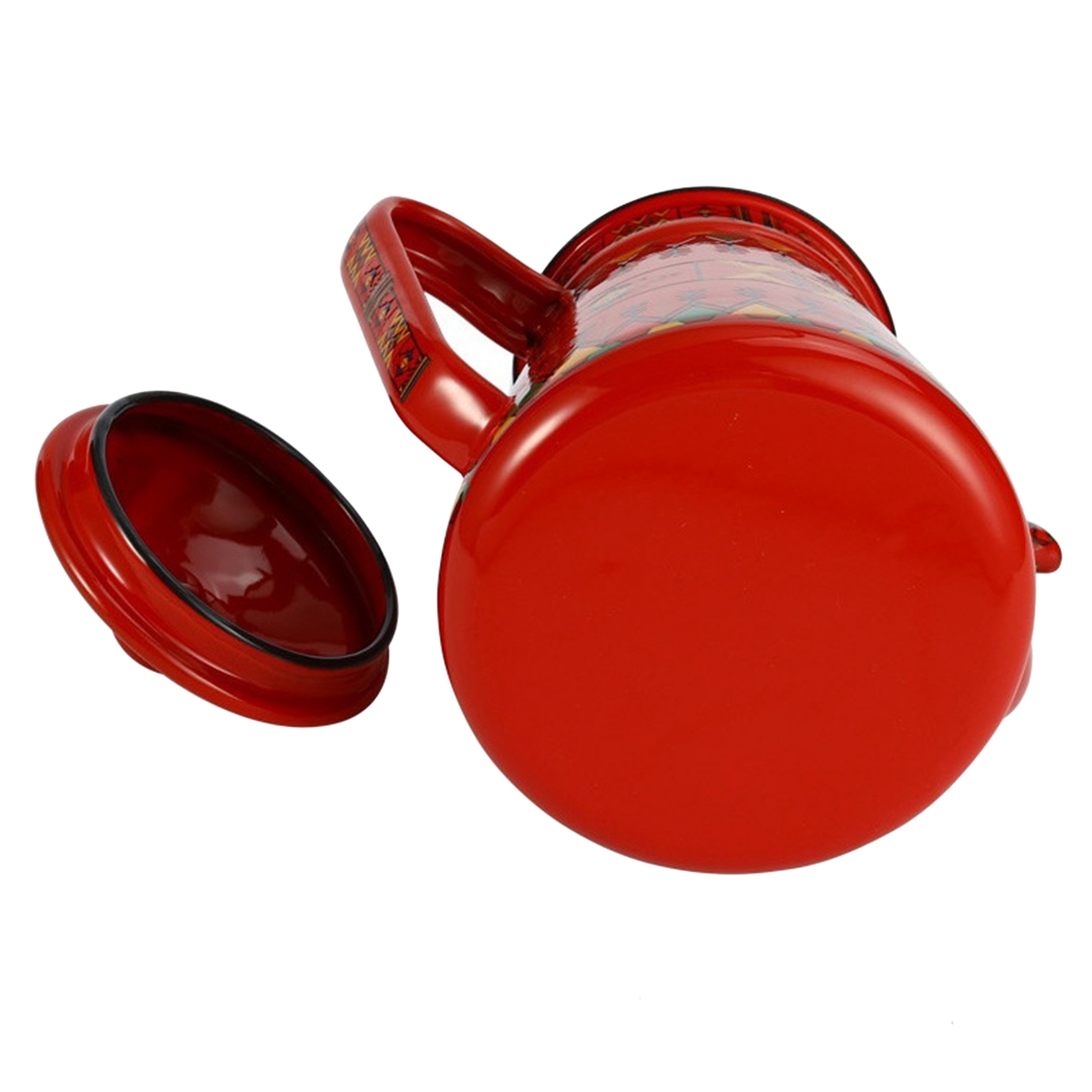 Barista Milk Jug - J1UL1N 1,2 L Emaille Kaffeekanne Übergießen