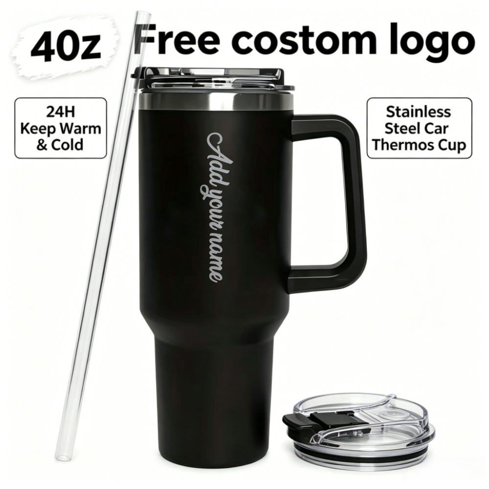 Cold Brew Bottle - Maßgefertigter 1200ml Edelstahl Kaffeebecher Reise-Thermobecher Kalt-Haltefunktion