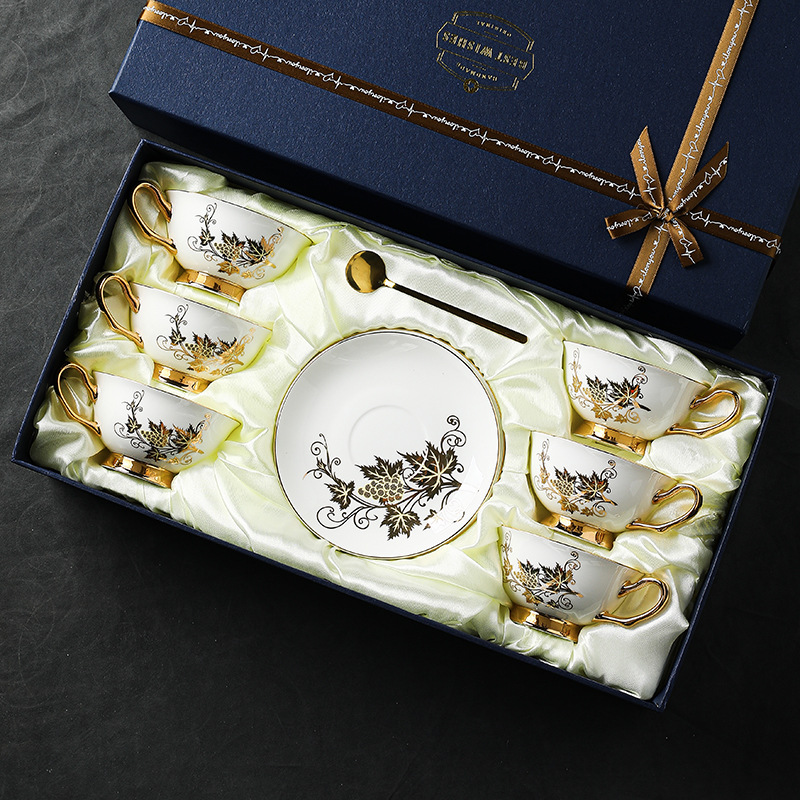 Tea Coffee Utensils - Kaffeetasse, klein, exquisites Set, Keramik, englischer