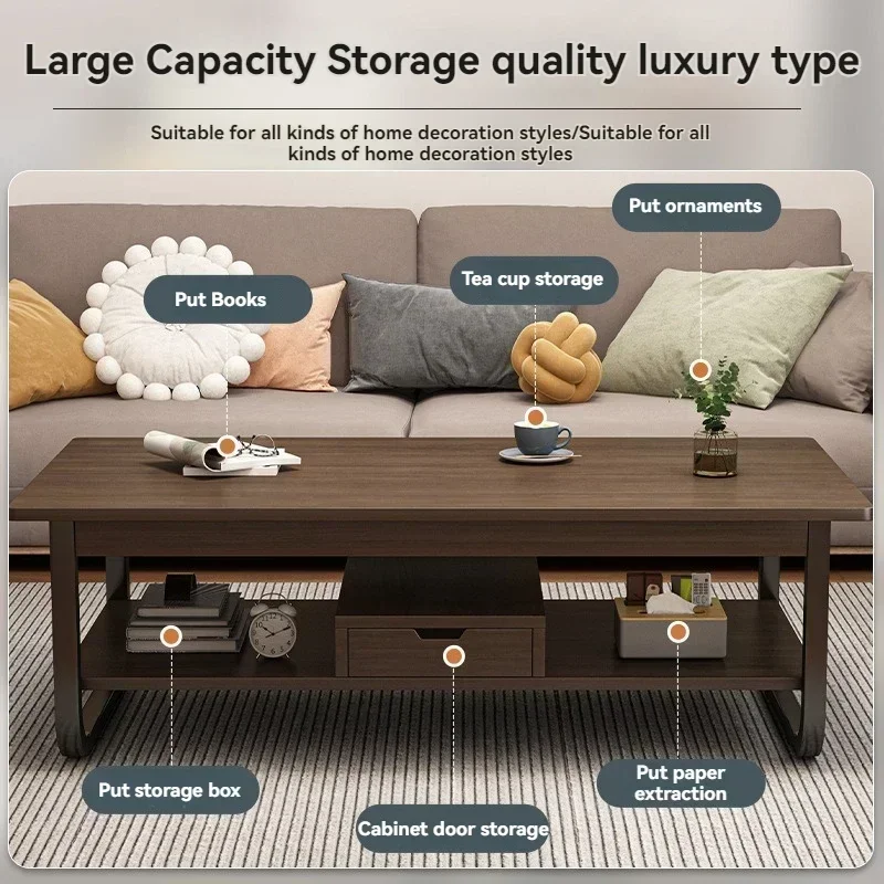 Coffee Tea Nearby - Moderner minimalistischer Couchtisch, kleine Wohnung, Wohnzimmer,