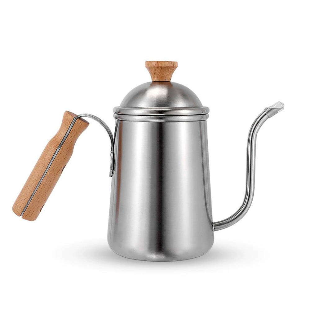Pour Over Kettle - Übergießen Sie Kaffeekessel, Schwanenhals-Teekessel aus Edelstahl,