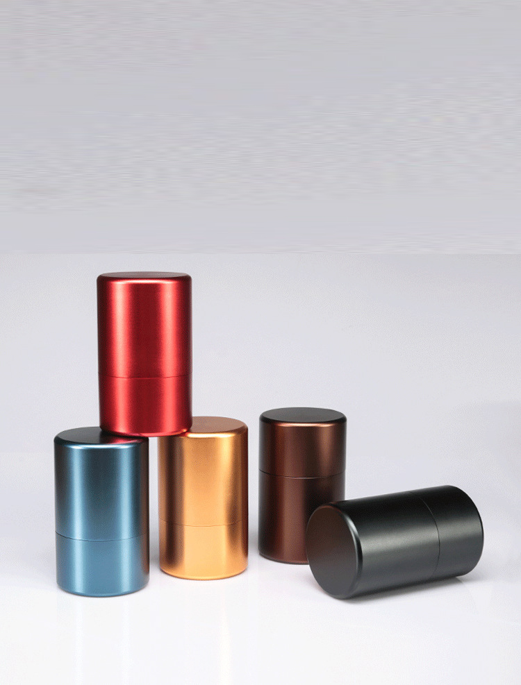 Coffee Tea Or - Klassischer Luftdichter Vorratsbehälter aus Aluminiumlegierung Hochwertiger