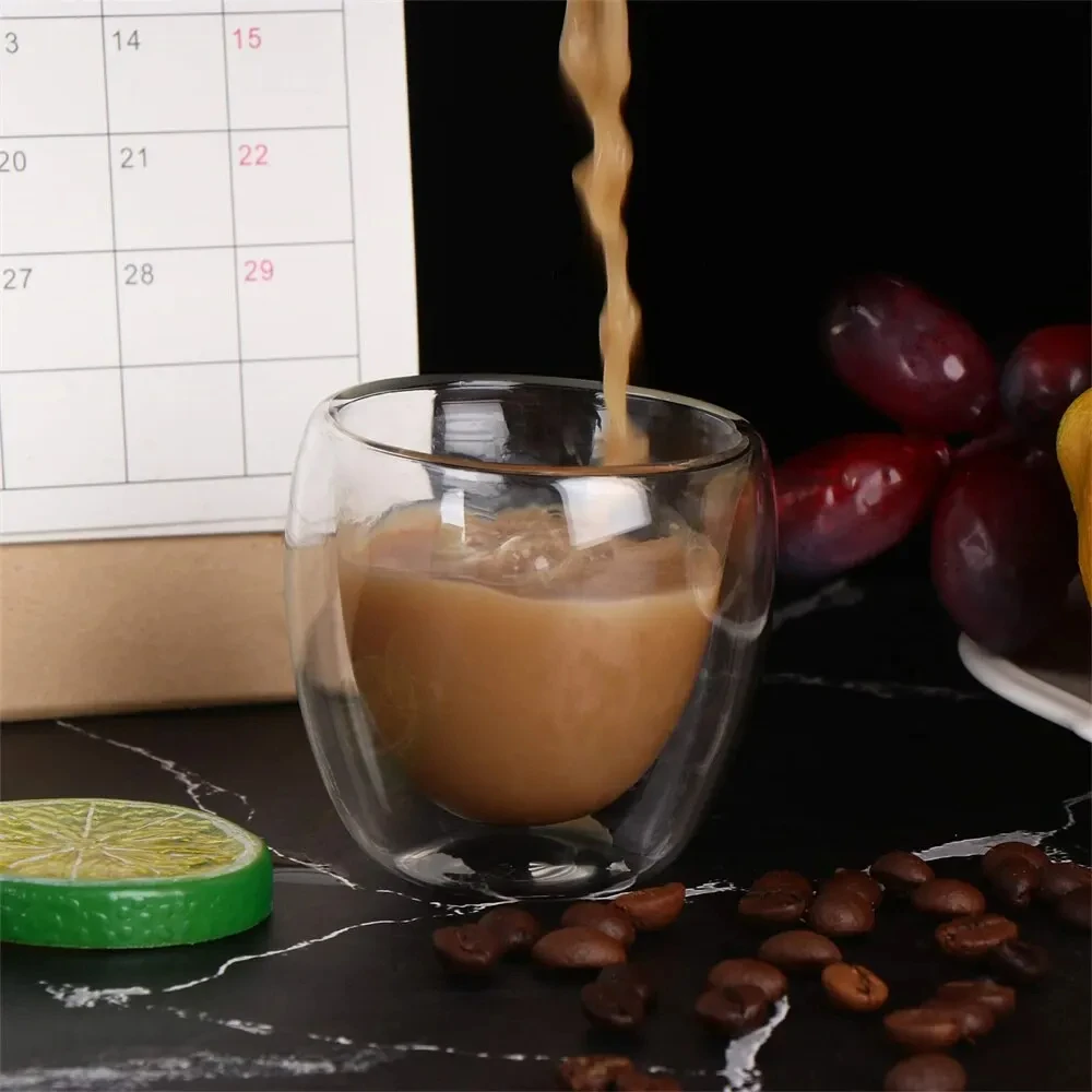 6 Stück doppelwandige Glastass – Double Wall Mug Bewertung und Preis