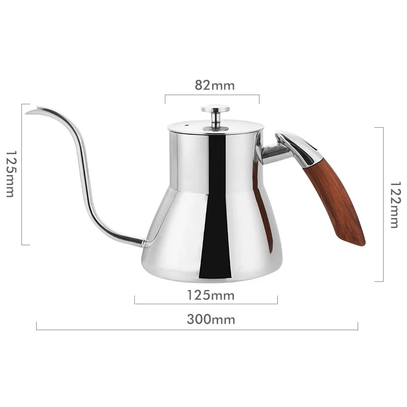 304 Edelstahl Schwanenhals-Kaf – Pour Over Kettle Bewertung und Preis