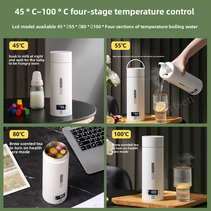 500ML Wasserkocher Tragbare Te – Coffee Tea Menu Bewertung und Preis