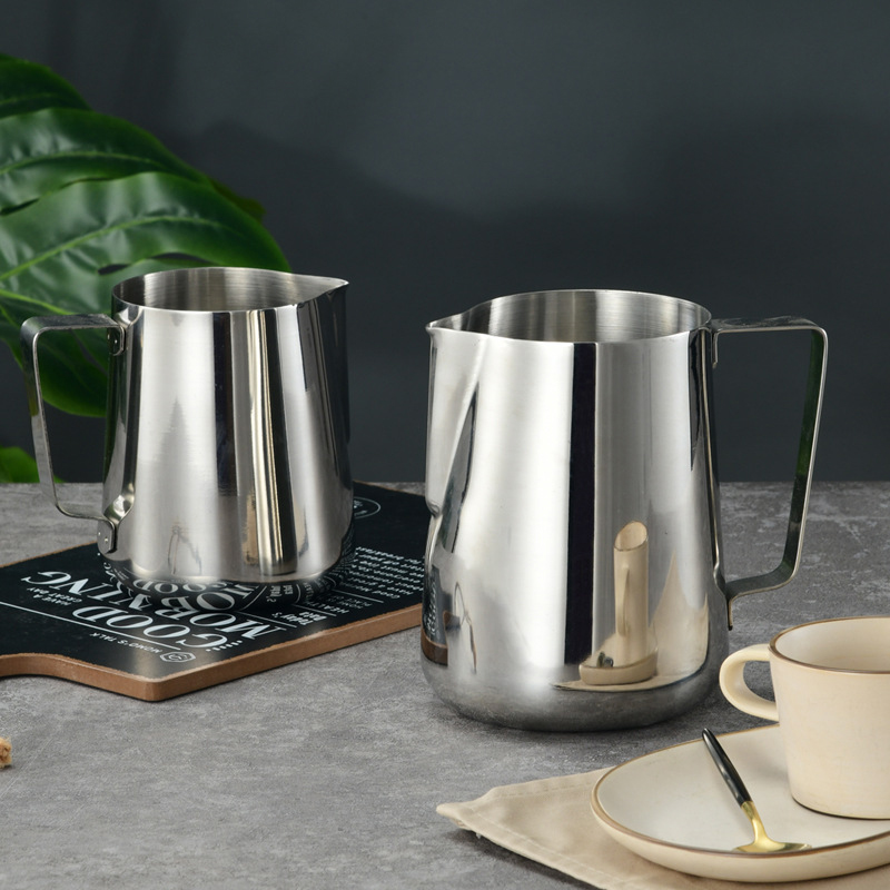 Edelstahl Milchaufschäumkännch – Barista Milk Jug Bewertung und Preis