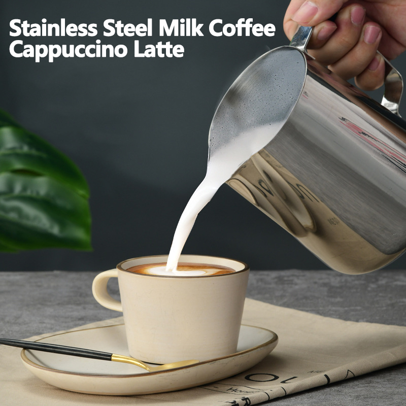 Edelstahl Milchaufschäumkännch – Barista Milk Jug Bewertung und Preis