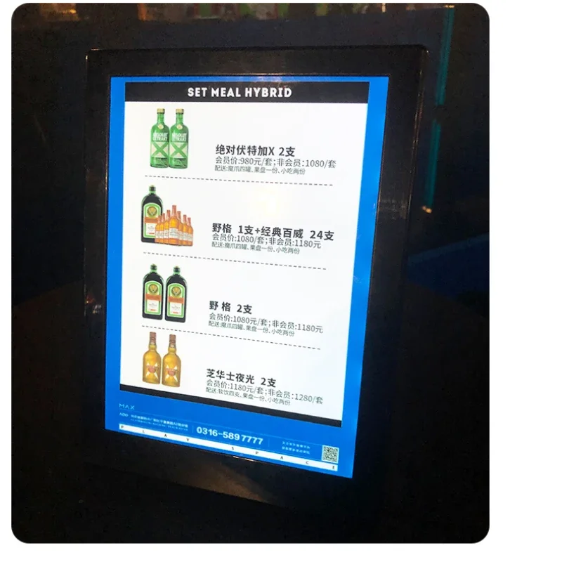 Beleuchtete LED Wein liste Dis – Coffee Tea Menu Bewertung und Preis