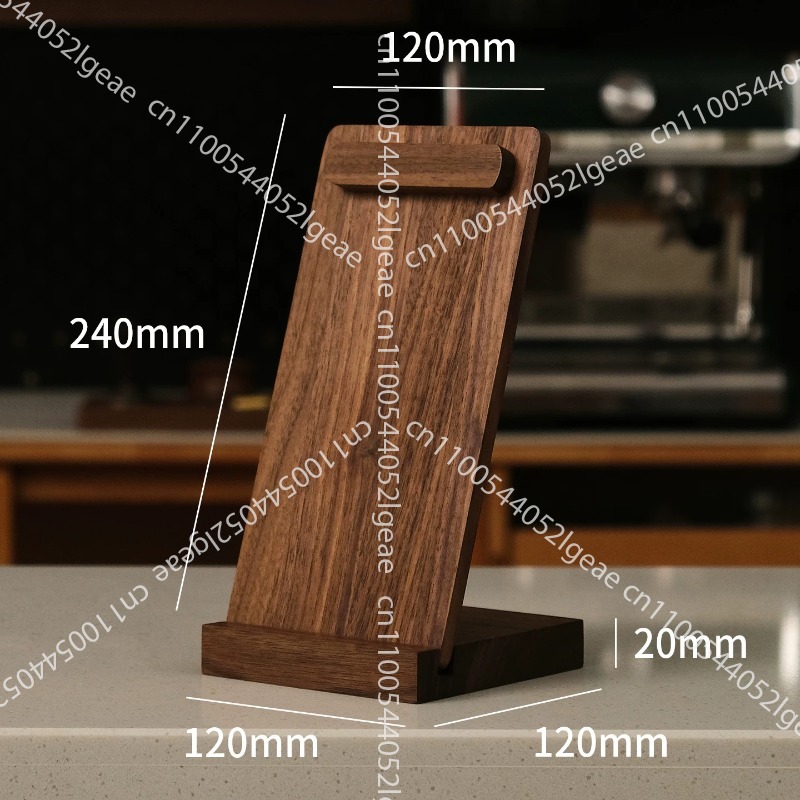 Schwarze Walnuss-Tischkarte au – Coffee Tea Menu Bewertung und Preis