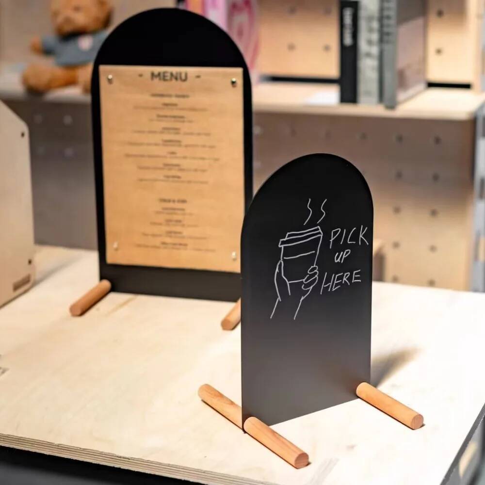 Handbemalter Menüständer aus M – Coffee Tea Menu Bewertung und Preis