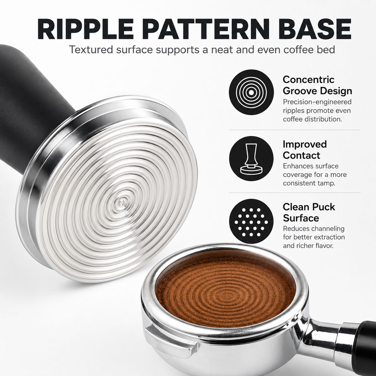 1 Stück 51/53/58 mm Kaffeestam – Coffee Tamper Leveler Bewertung und Preis