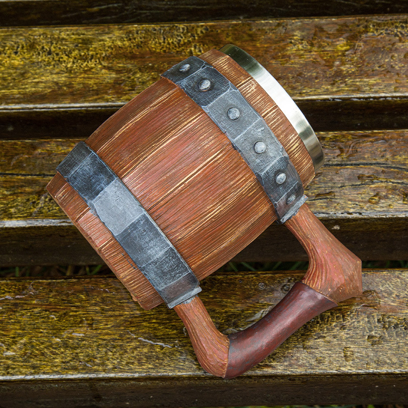 Wikinger Retro-Bierkrug aus Ku – Double Wall Mug Bewertung und Preis