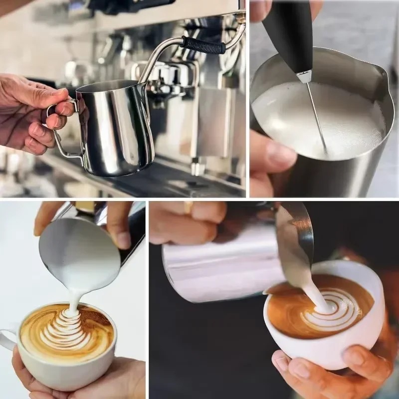 Edelstahl-Milchaufschäumkrug m – Barista Milk Jug Bewertung und Preis
