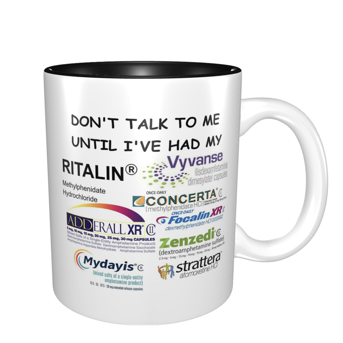 Tasse mit Aufschrift „Don't Ta – Coffee Tea With Me Bewertung und Preis