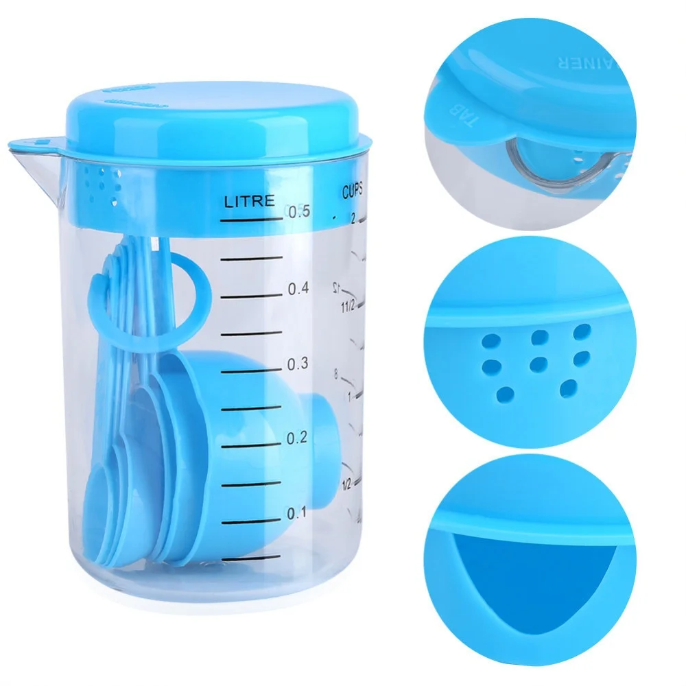 7 Teile/los Kunststoff Messbec – Tea Coffee Utensils Bewertung und Preis
