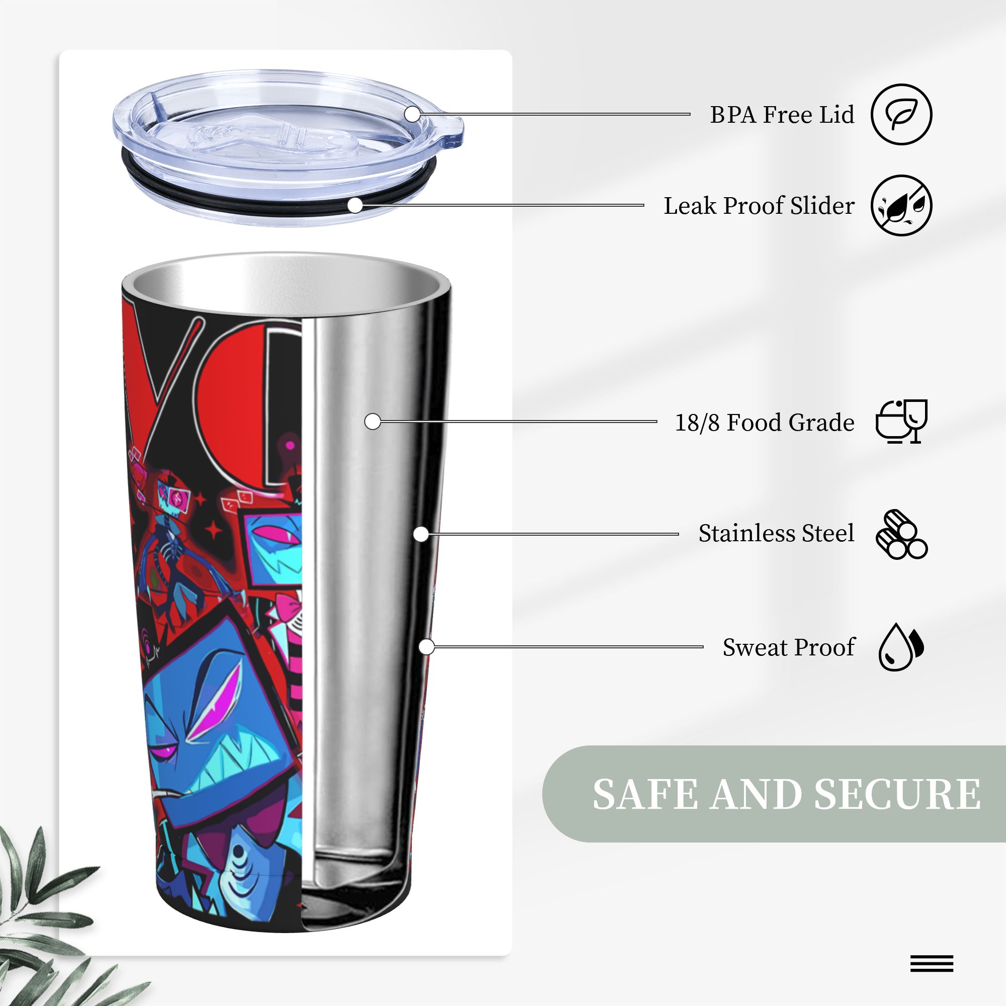 Hazbin Hotel Anime Thermobeche – Double Wall Mug Bewertung und Preis