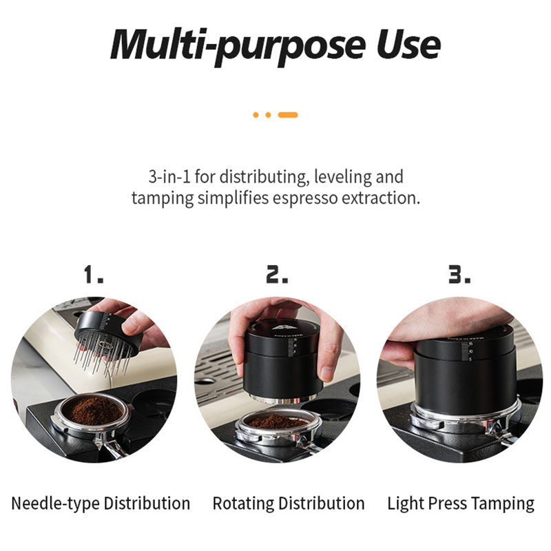 OANKR 2-in-1 Kaffeestampfer mi – Coffee Tamper Leveler Bewertung und Preis