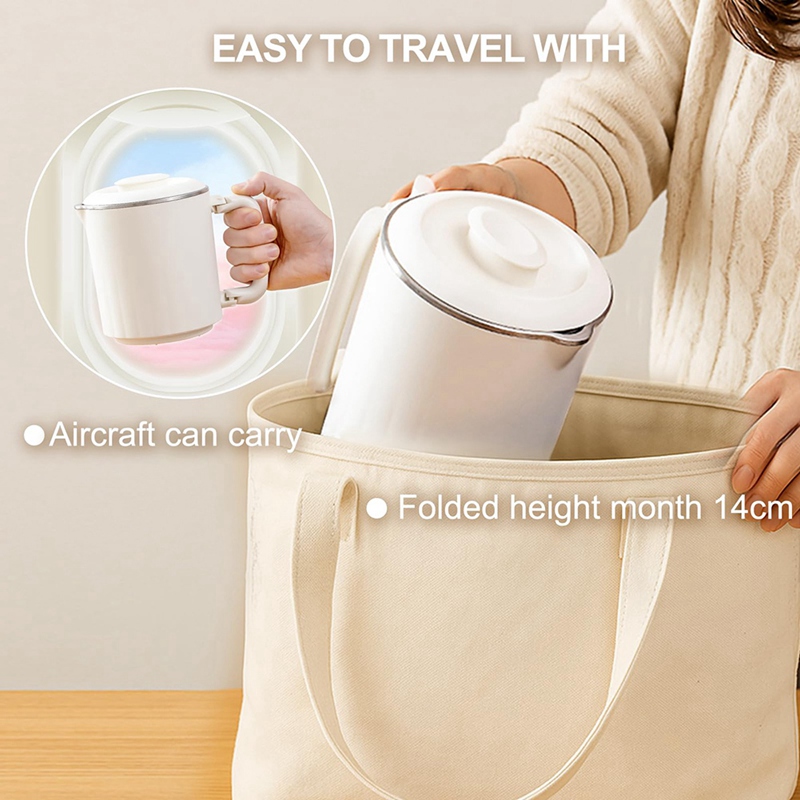 Reise-Faltbarer Elektrischer W – Tea And Coffee Kettle Bewertung und Preis