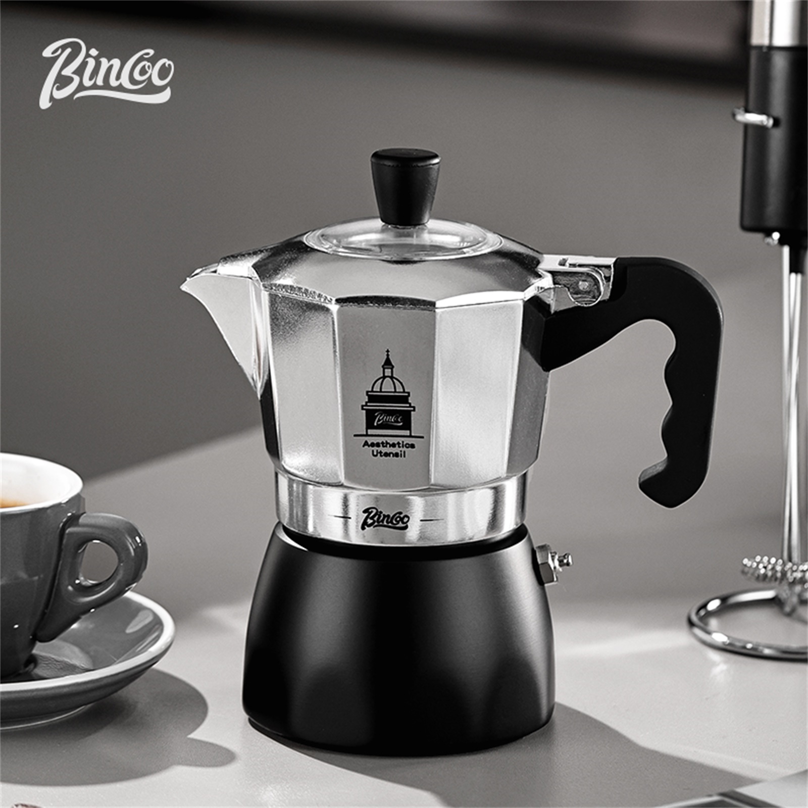 BINCOO Doppelventil-Moka-Topf, – Coffee Tea Espresso Bewertung und Preis
