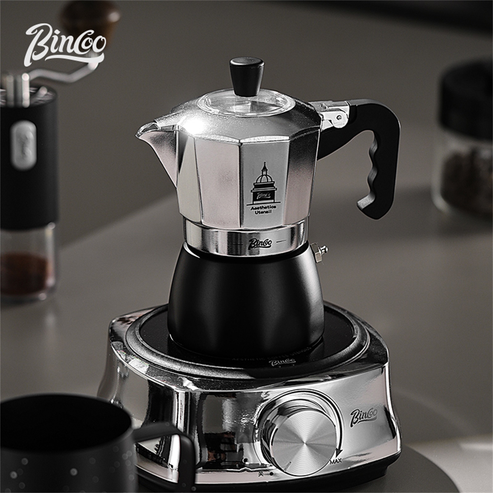 BINCOO Doppelventil-Moka-Topf, – Coffee Tea Espresso Bewertung und Preis
