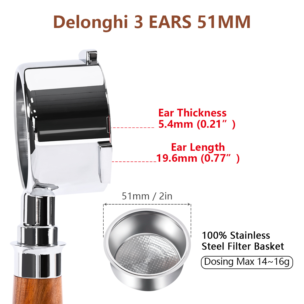 51mm Kaffee-Siebträger ohne Bo – Coffee Tea Espresso Bewertung und Preis