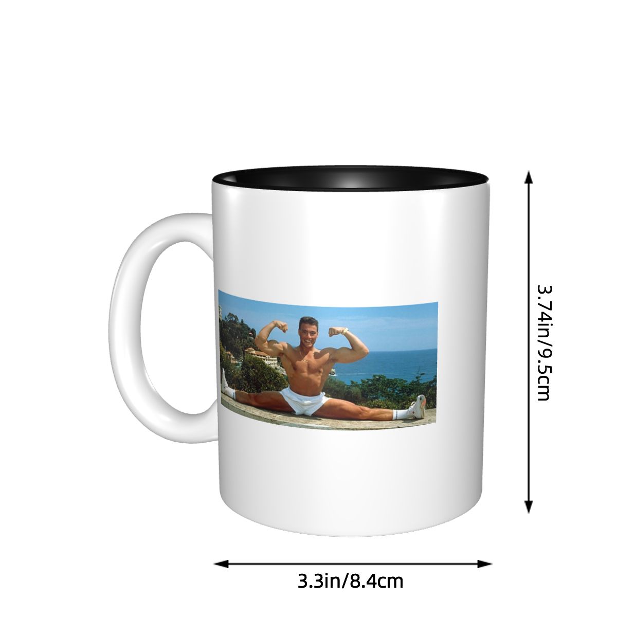 Jean Claude Van Damme Splits M – Coffee Tea Van Bewertung und Preis