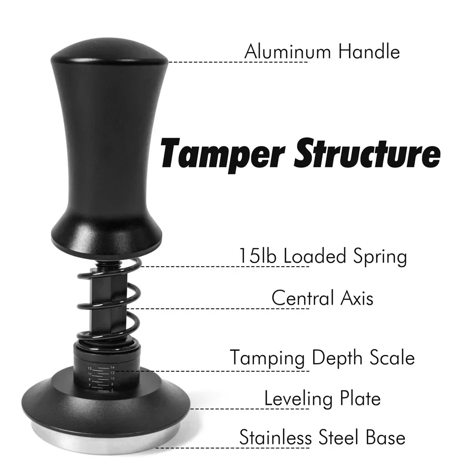 51mm 53mm 58mm Espresso Tamper – Coffee Tamper Leveler Bewertung und Preis