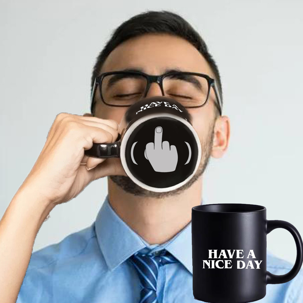 Have a Nice Day 11oz schwarze  – Coffee Tea And Company Bewertung und Preis