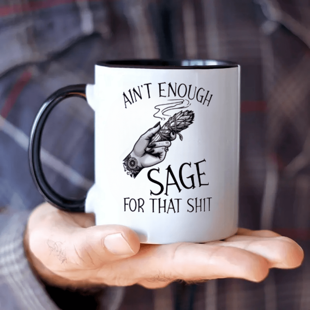 Keramik-Tasse „Ain't Enough Sa – Coffee Tea Or Bewertung und Preis
