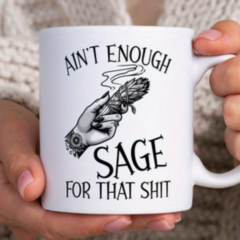Keramik-Tasse „Ain't Enough Sa – Coffee Tea Or Bewertung und Preis