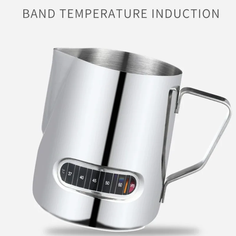 350 ml Edelstahl-Milchaufschäu – Barista Milk Jug Bewertung und Preis