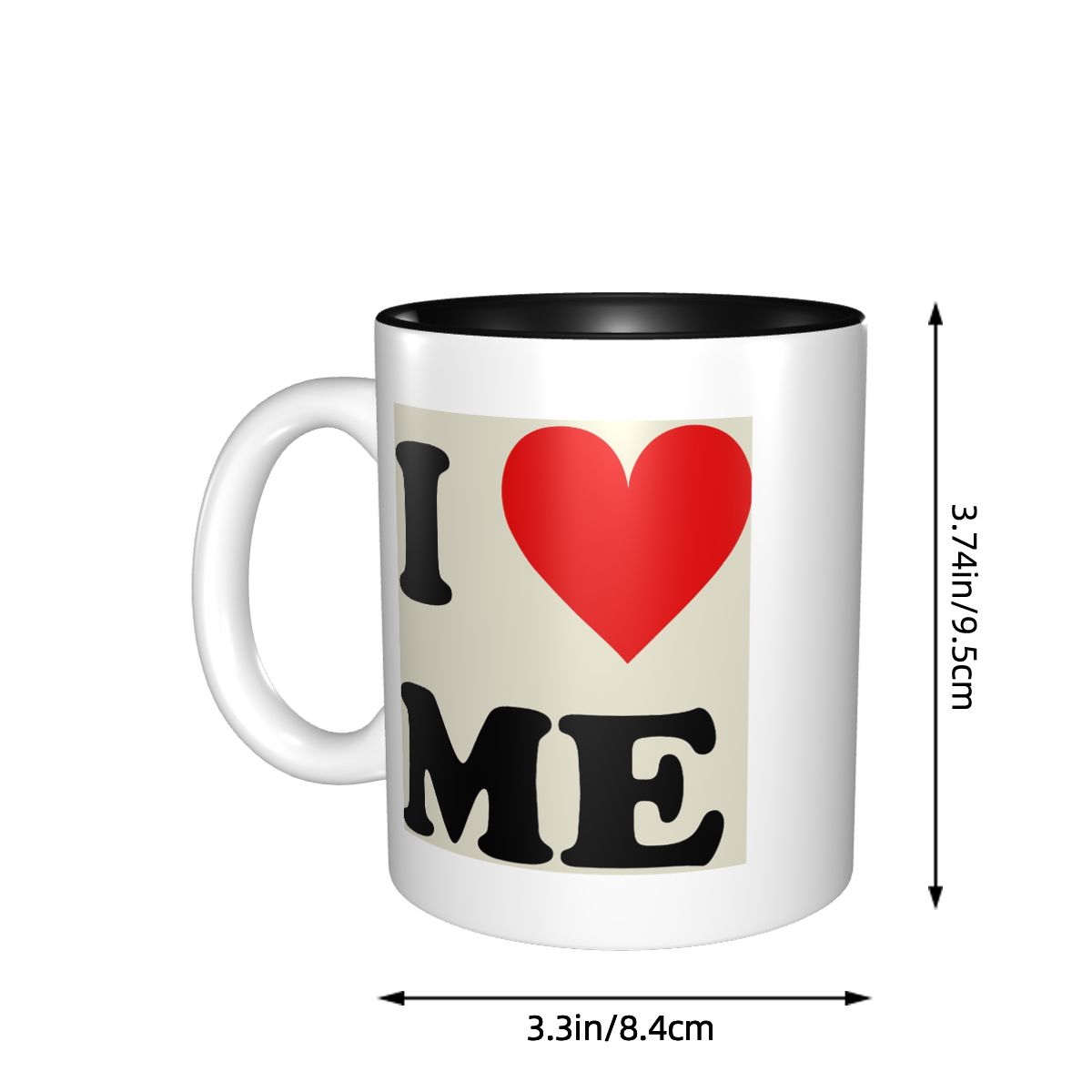 I Love Me Herz-Tasse Lustige K – Coffee Tea With Me Bewertung und Preis