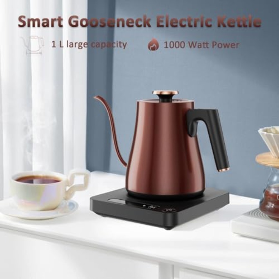 Elektrischer Schwanenhals-Wass – Pour Over Kettle Bewertung und Preis