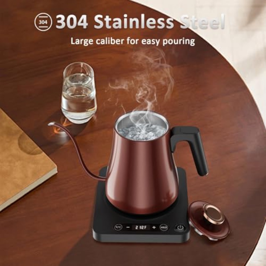 Elektrischer Schwanenhals-Wass – Pour Over Kettle Bewertung und Preis