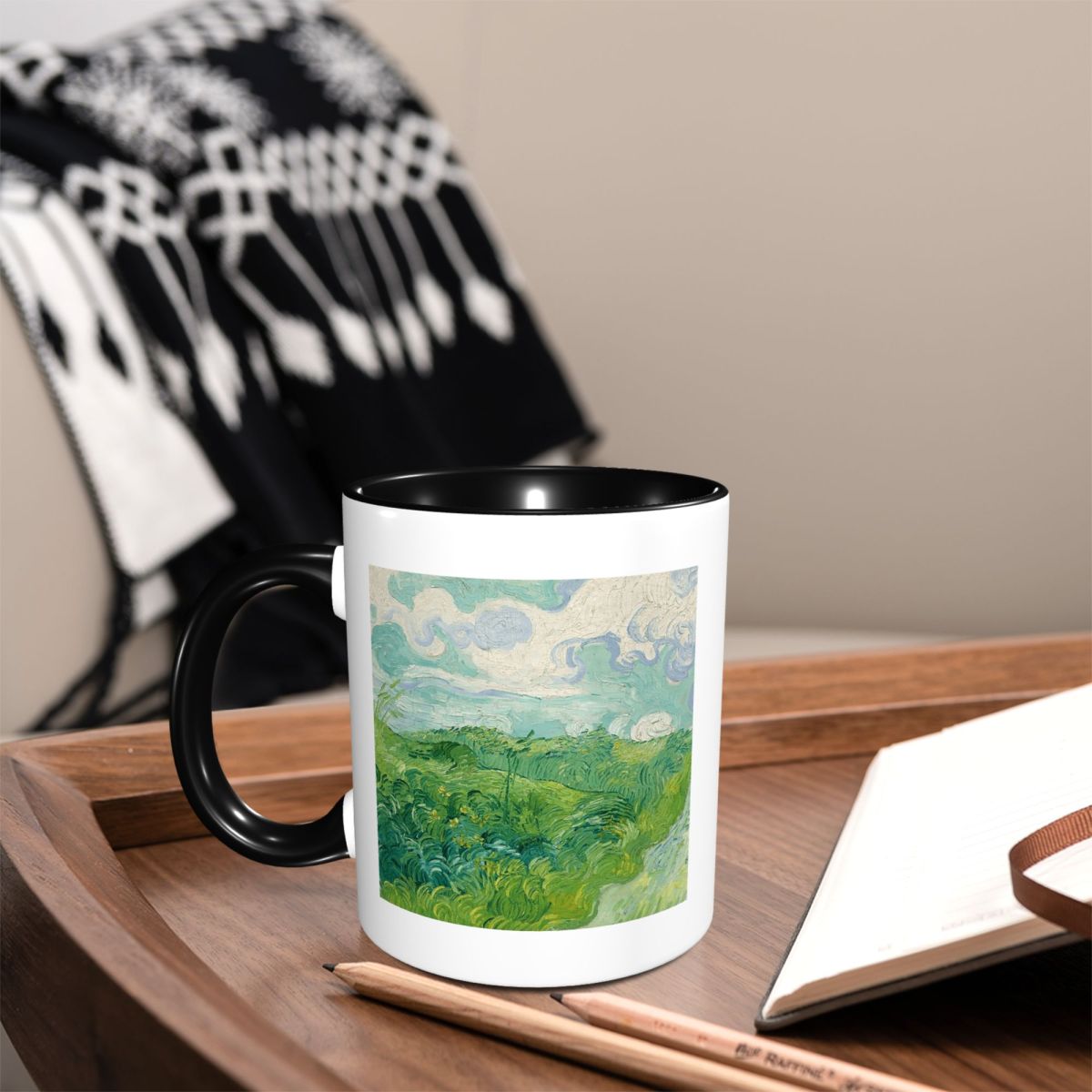 Grüne Weizenfelder, Auvers, Vi – Coffee Tea Van Bewertung und Preis