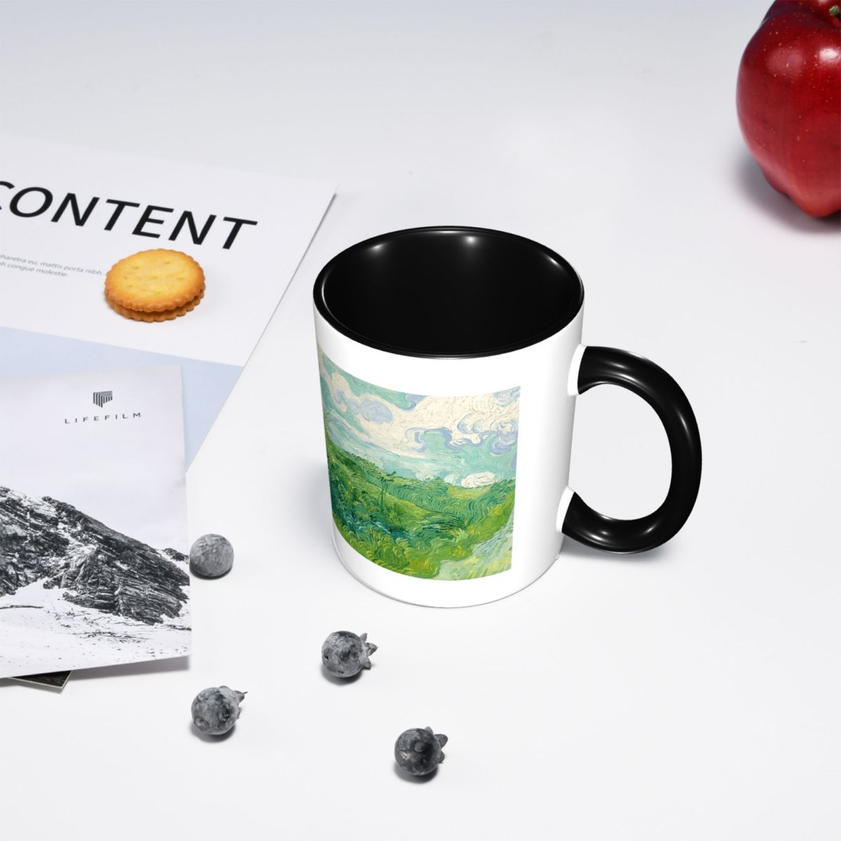 Grüne Weizenfelder, Auvers, Vi – Coffee Tea Van Bewertung und Preis