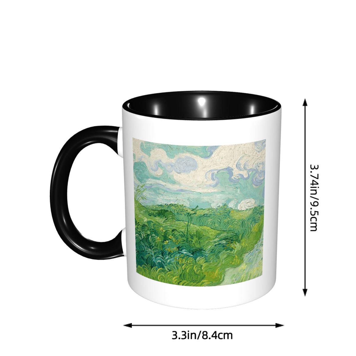 Grüne Weizenfelder, Auvers, Vi – Coffee Tea Van Bewertung und Preis