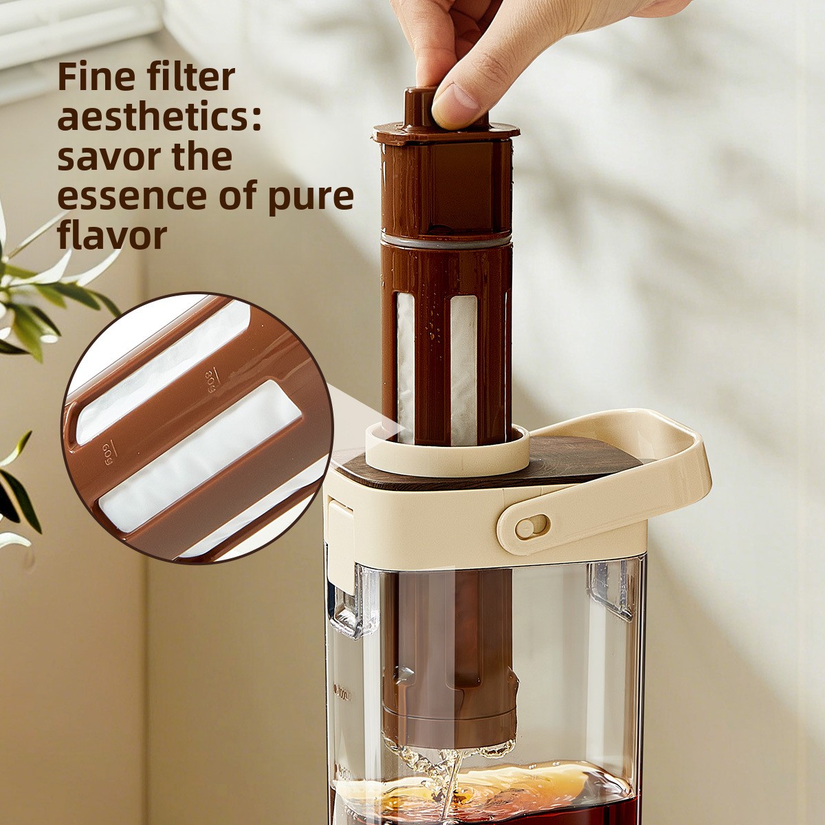 Großer Kaffee-Kaltbrüh-Topf fü – Tea And Coffee Kettle Bewertung und Preis