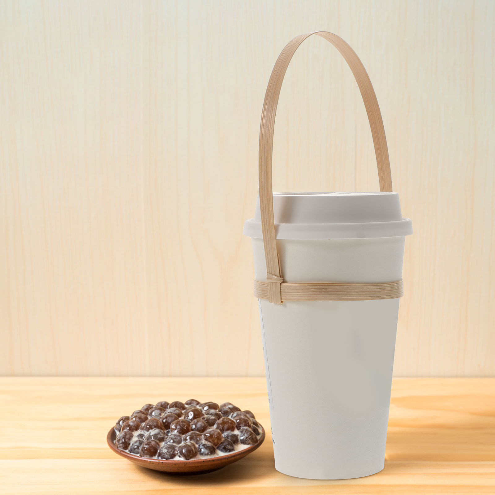 10 Stück Bambus-Getränketräger – Coffee Tea Drink Bewertung und Preis