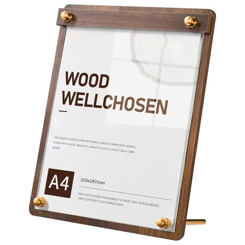 Maßgefertigter A4/A5 Acryl-Hol – Coffee Tea Menu Bewertung und Preis