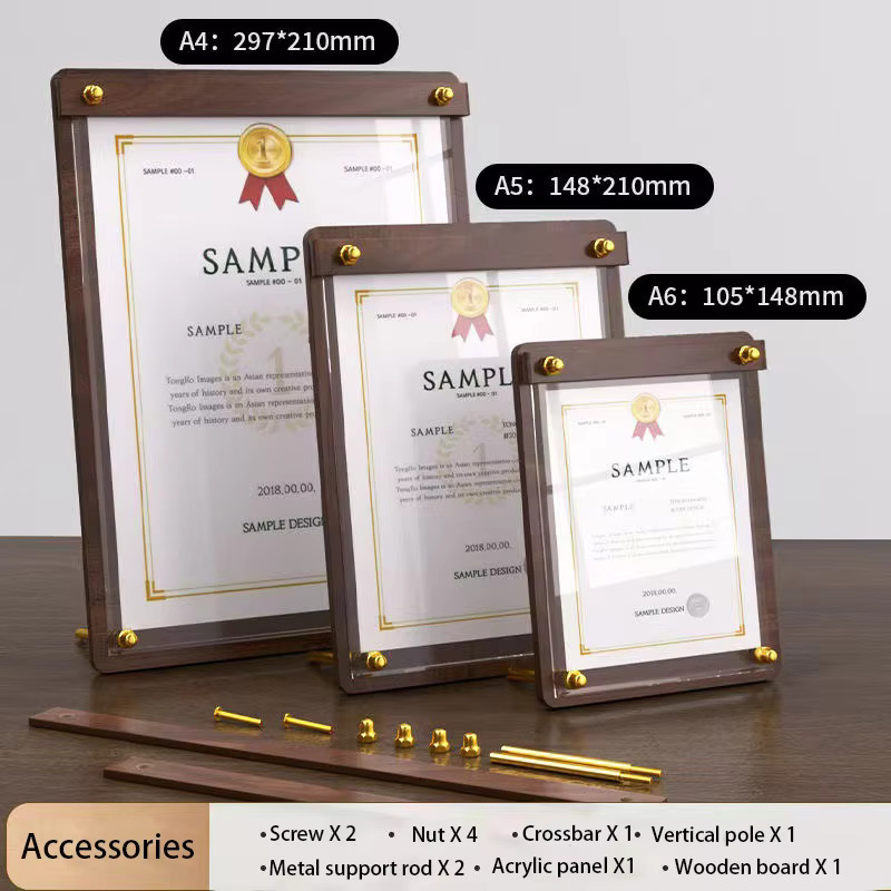 Maßgefertigter A4/A5 Acryl-Hol – Coffee Tea Menu Bewertung und Preis