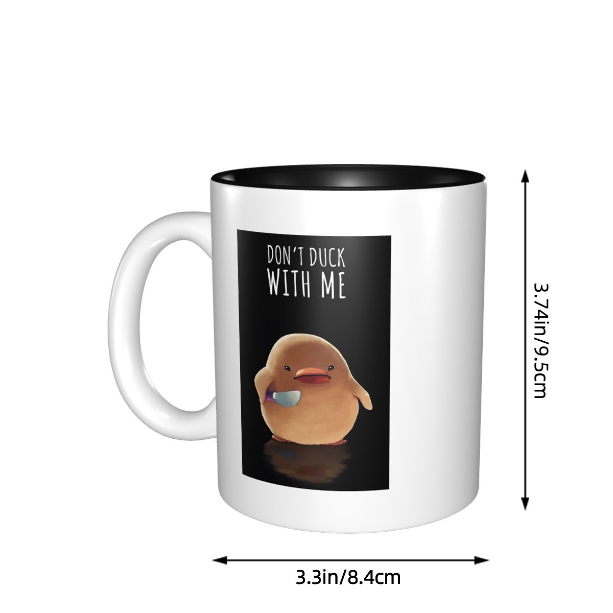 Don't Duck With Me - Meme-Tass – Coffee Tea With Me Bewertung und Preis