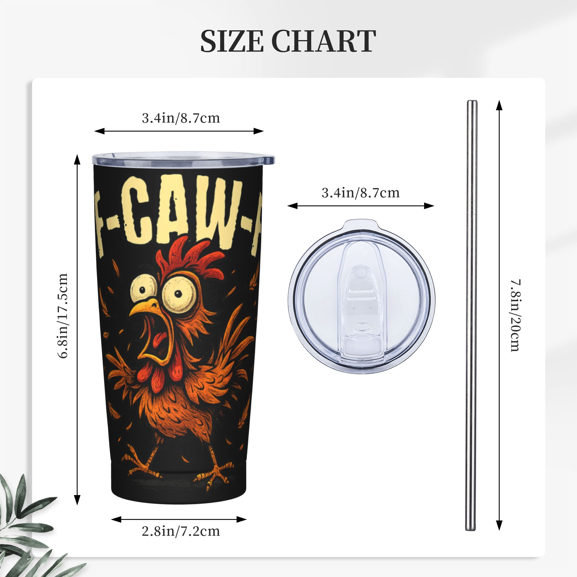 F-Caw-F Chicken FCAWF Thermobe – Double Wall Mug Bewertung und Preis
