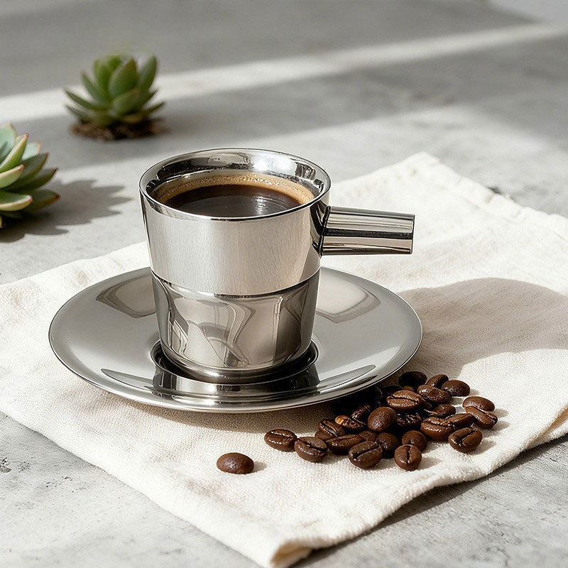 2er-Pack Edelstahl-Kaffeetasse – Double Wall Mug Bewertung und Preis