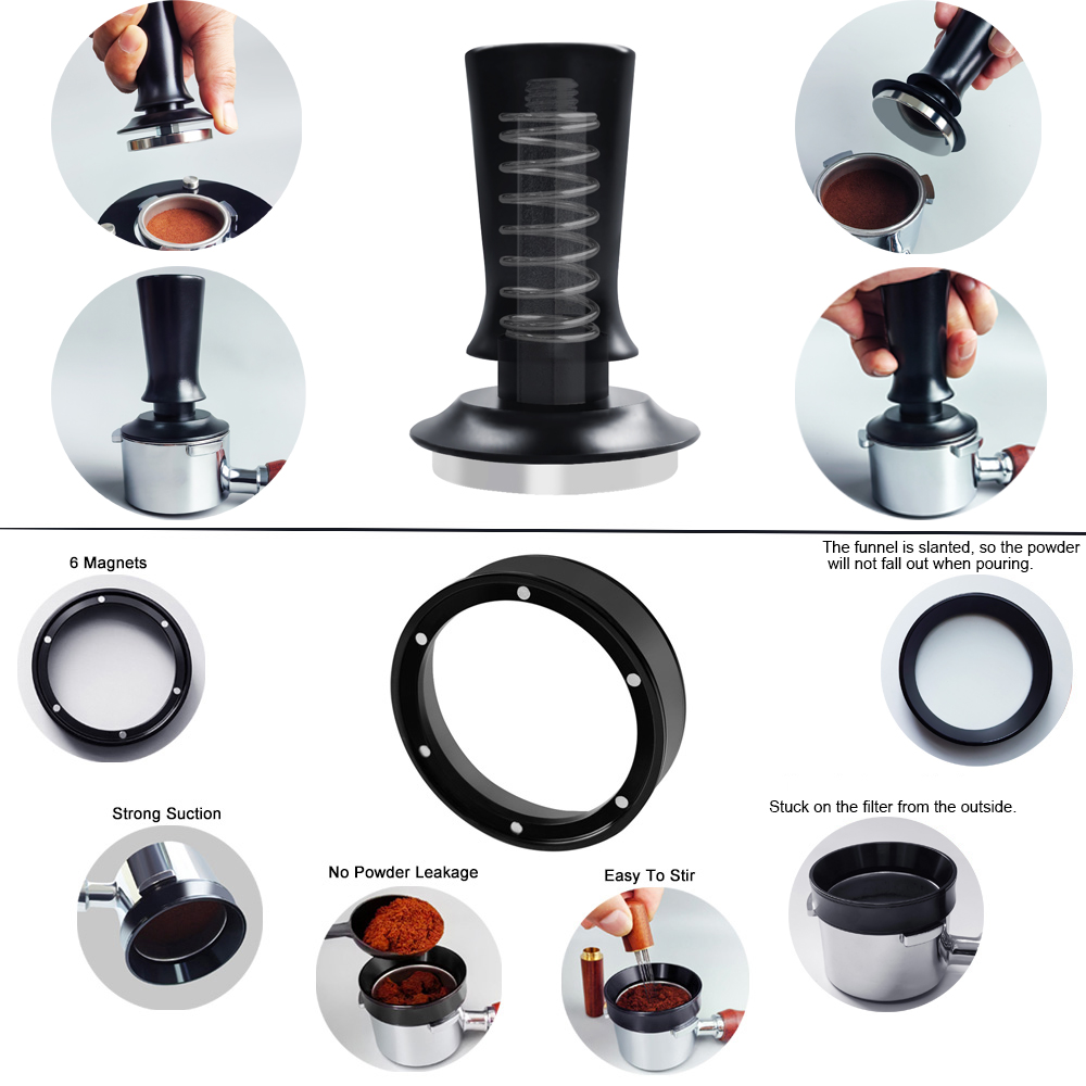 51/53/58 mm Espresso-Tamper, 5 – Coffee Tamper Leveler Bewertung und Preis