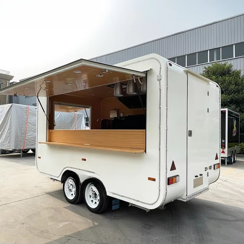 Retro Kaffee-Shop-Van Food Tru – Coffee Tea Van Bewertung und Preis