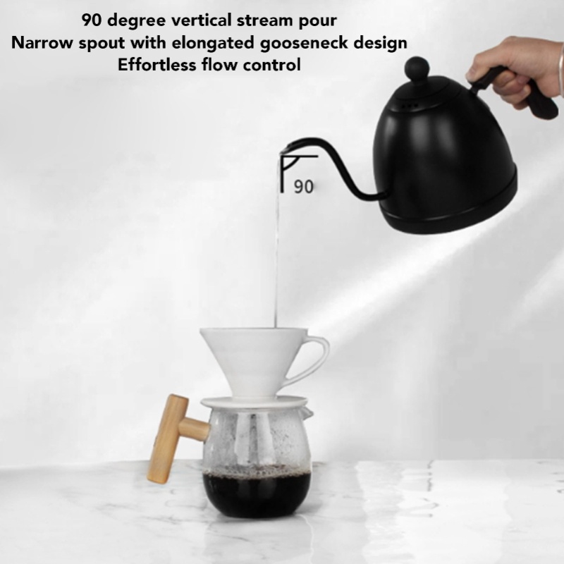 1000W Elektrischer Schwanenhal – Pour Over Kettle Bewertung und Preis