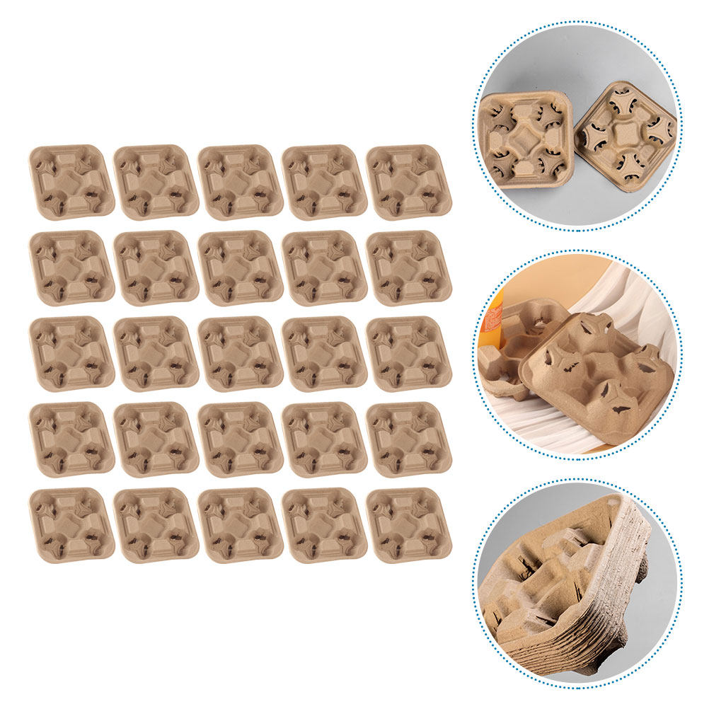25 Stück Vierfach-Getränkehalt – Coffee Tea Drink Bewertung und Preis
