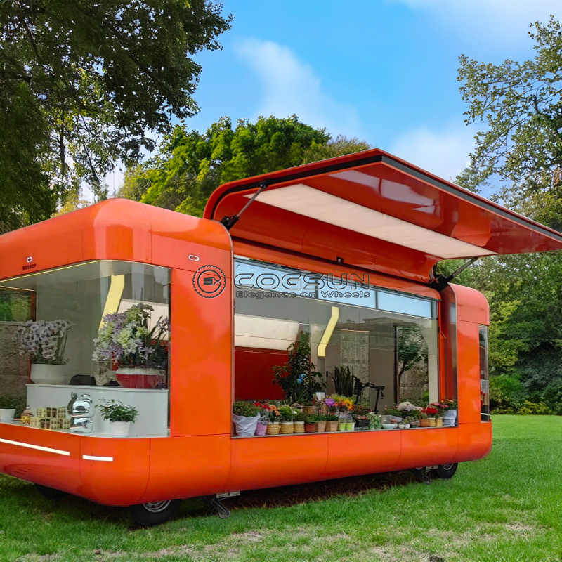 Street Mobile Food Trailer Piz – Coffee Tea Van Bewertung und Preis